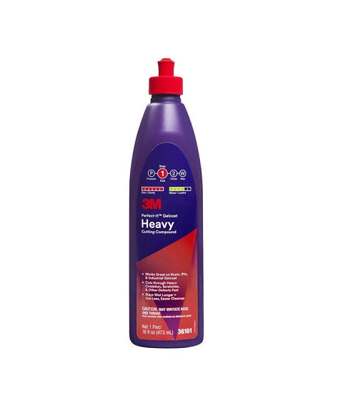 3M Gelcoat Heavy Cutting Compound 36101