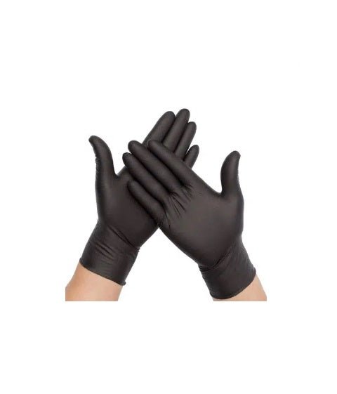 Black Nitrile Gloves