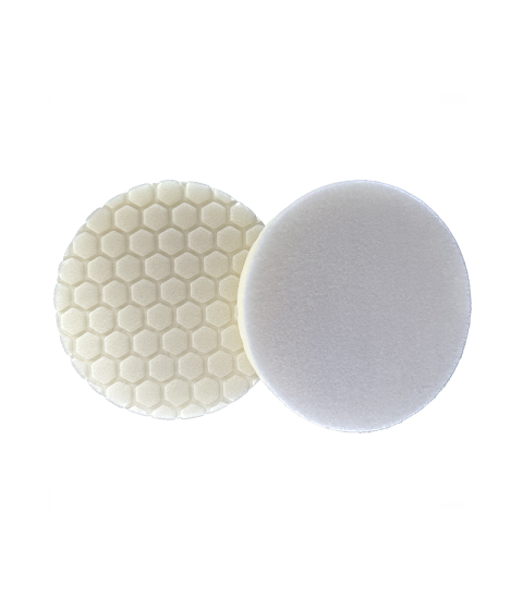 HEX 6" Polish Pad White