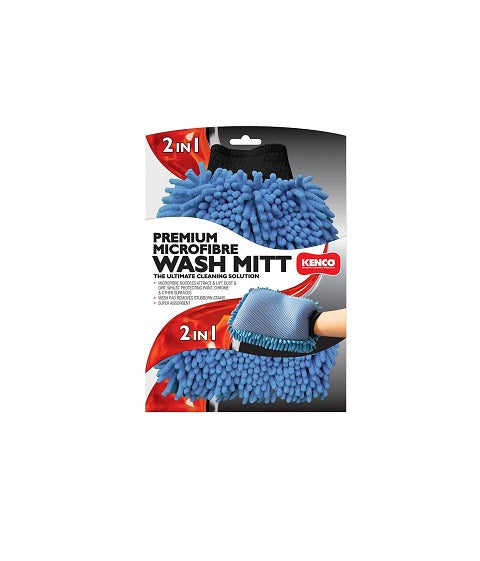 Kenco 2 IN 1 Microfibre Wash Mitt